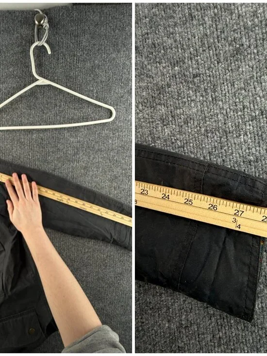 Barbour Love Wax Jacket Women Full Zip Blue Size 12 US Bird Lining Bridgewater - Picture 16 of 16